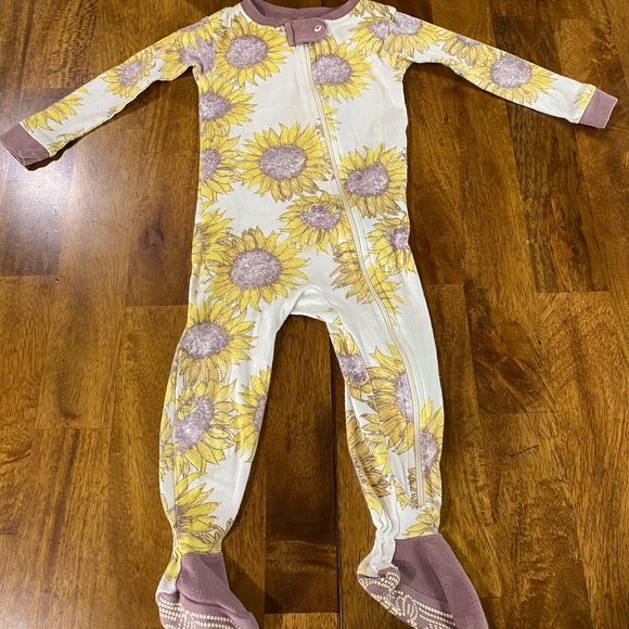 burt's bees sunflower pajamas